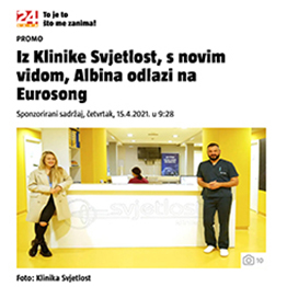 Iz Klinike Svjetlost s novim vidom (24sata)